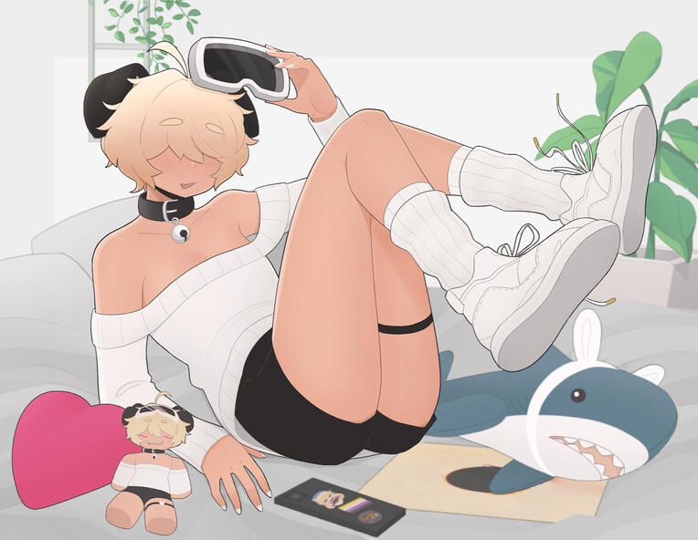 Full body (simple background)